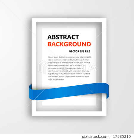 Download Vector 3d Frame Design For Image Stock Illustration 17985210 Pixta