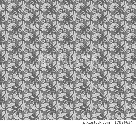 Floral Fine Seamless Vector Pattern Floral Fine Seamless Vector Pattern 17986634