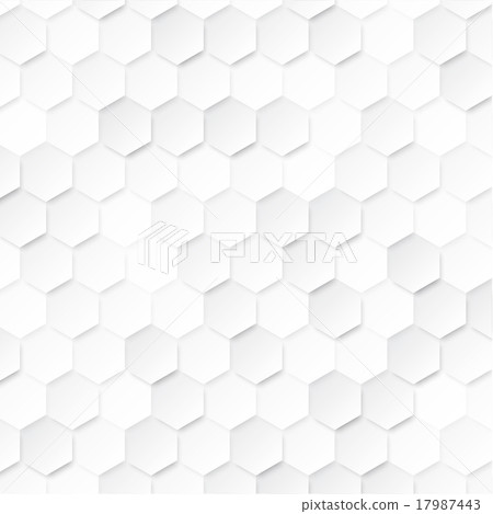 Abstract geometric background with hexagons. 17987443