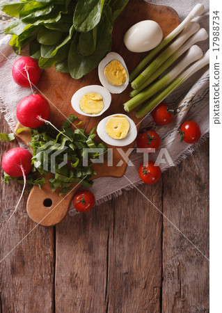 Ingredients for the salad 17988734