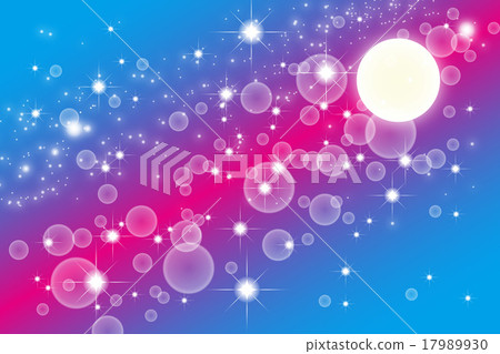 背景材料壁紙，星塵，星塵，星系，星雲，夜空，星空，銀河系，銀河系，閃光，宇宙，滿月，神秘 17989930