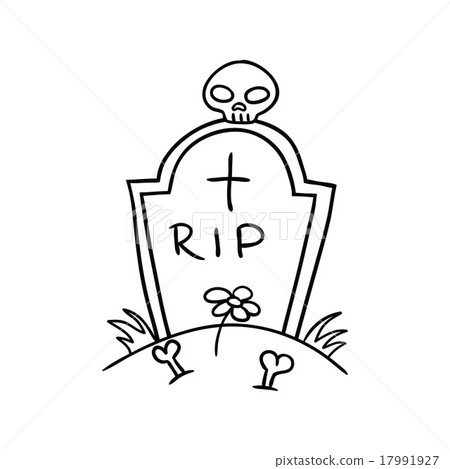 grave doodle  17991927