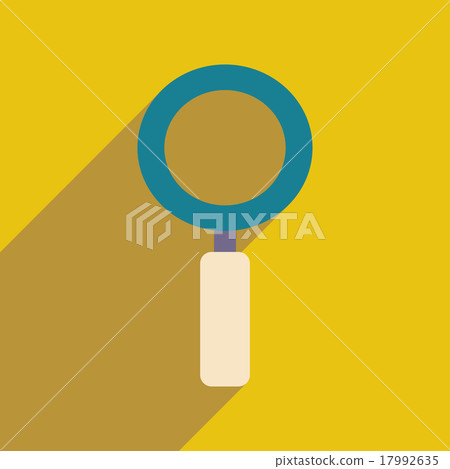 Flat with shadow icon and mobile application Flat with shadow icon and mobile application 17992635