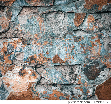 Background of colorful brick wall texture 17994507