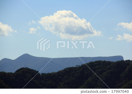 Mt. Aroubo (from Mt. Mejiyama in Gunma) 17997040