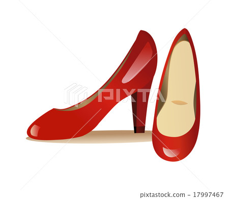 Pumps red enamel 17997467