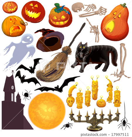 Halloween icon set Halloween icon set 17997511