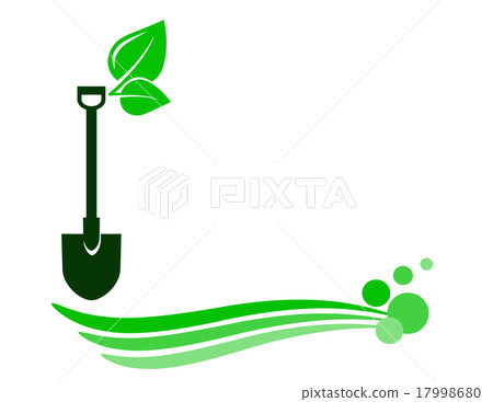 decorative gardening background 17998680