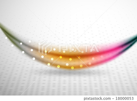 Colorful wave line, abstract background with light - Stock Illustration ...