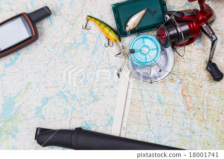 fishing journey with tackles and gps navigator fishing journey with tackles and gps navigator 18001741