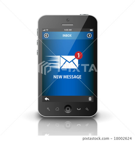 智能手機的新郵件 18002624