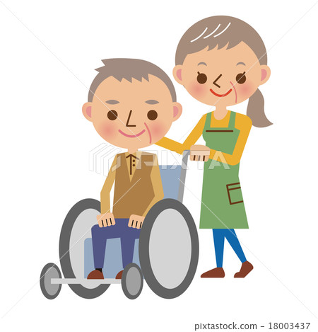 Senior women · Male care image 18003437