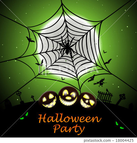 Halloween Greeting Card Halloween Greeting Card 18004425