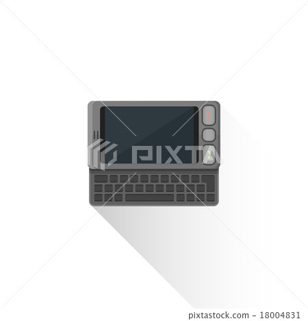 vector flat communicator qwert slider illustration vector flat communicator qwert slider illustration 18004831