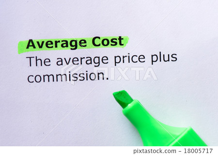 .Average Cost. .Average Cost. 18005717