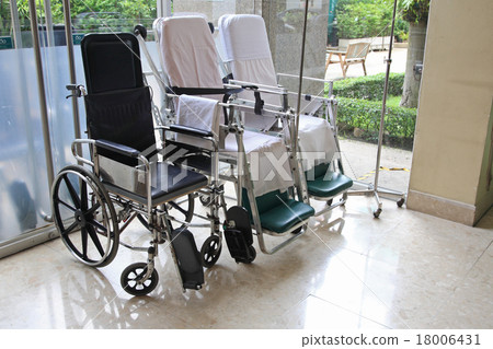 Wheelchairs in the hospital Wheelchairs in the hospital 18006431