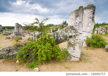 rock formations in Bulgaria - Pobiti kaman 18006757