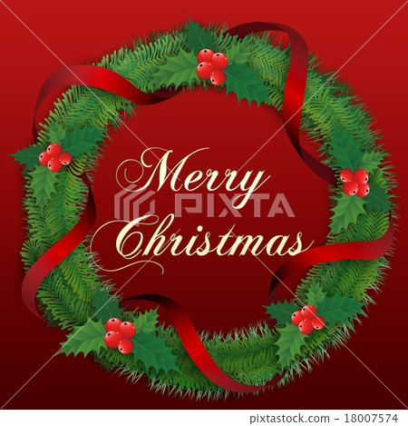 Christmas wreath Christmas wreath 18007574
