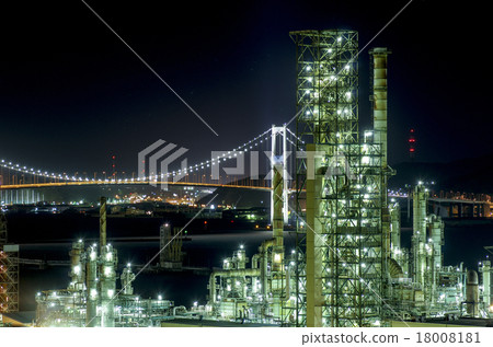 室蘭工廠夜景2 18008181