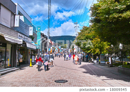 Old Karuizawa Ginza main street 18009345