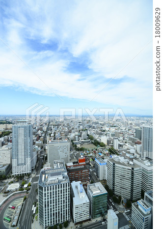 Sapporo's townscape (north side) 18009629