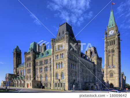 The Center block of the Parliament Buildings 18009642