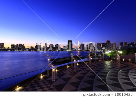 晴海碼頭夜景 18010423