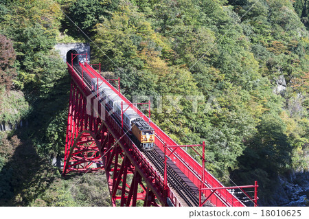 黑部峽谷鐵路卡車火車 黑部峽谷鐵路卡車火車 18010625
