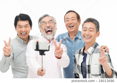 中老年人 18011686