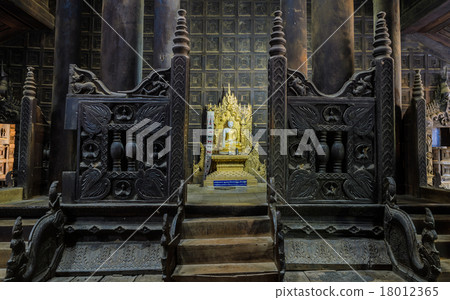 Bagaya Kyaung in Inwa, Myanmar 18012365