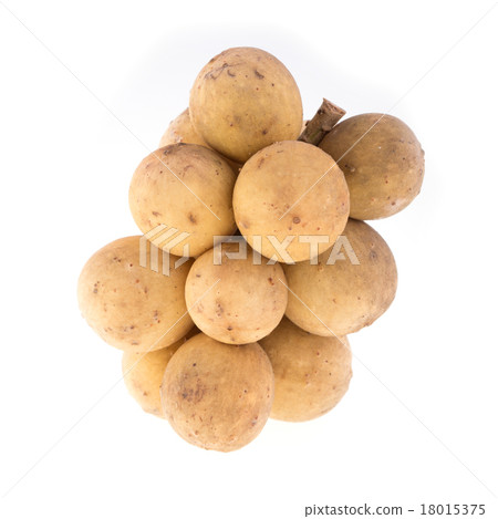 longkong tropical fruit on white background 18015375