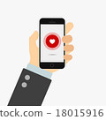 Phone in the hand with like 18015916