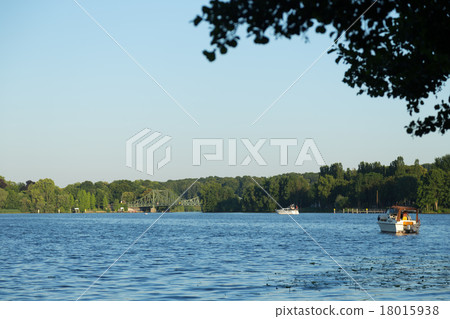 Jungfernsee with bridge 18015938