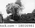 C57 passenger train leaving Shin-ichi Line 18016981