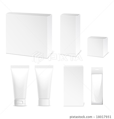 Collection of tubes and packing boxes 18017931