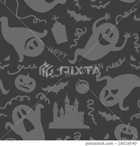 Ghost pattern Halloween ghost seamless pattern Ghost pattern Halloween ghost seamless pattern 18019540