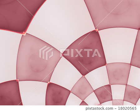 Abstract composition with circular checkered Abstract composition with circular checkered 18020565