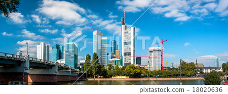 Panorama of Frankfurt am Main Panorama of Frankfurt am Main 18020636