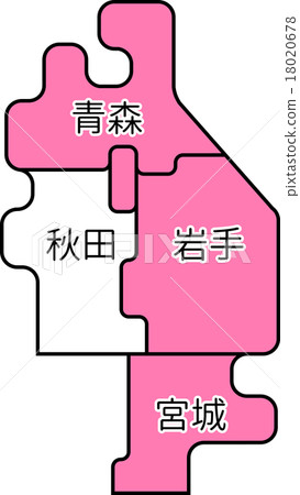 Regional map Sanriku 18020678