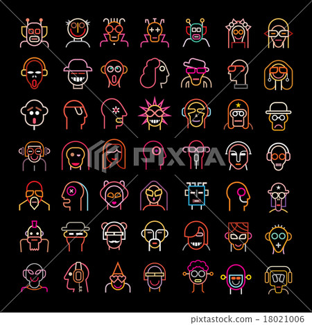 Neon Avatars 18021006