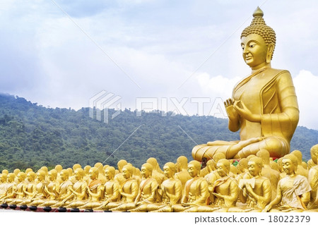 Buddha statue in Nakonnayok, Thailand 18022379