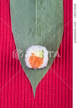 japanese cuisine. sushi on the background 18023826