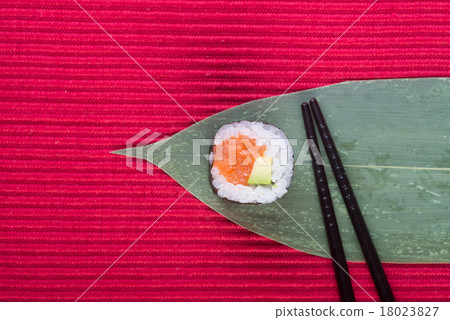 japanese cuisine. sushi on the background japanese cuisine. sushi on the background 18023827