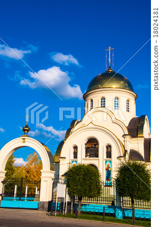 Church in autumn 18024181