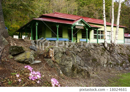Wooden station 18024681