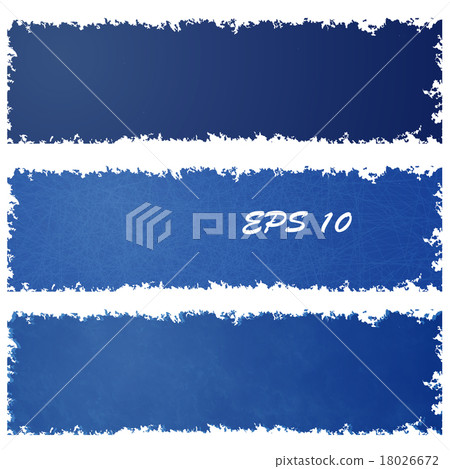 Set of grungy banners 18026672