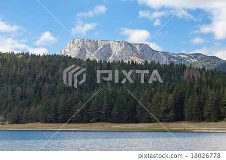 Beautiful mystical Black Lake, Durmitor National Beautiful mystical Black Lake, Durmitor National 18026778