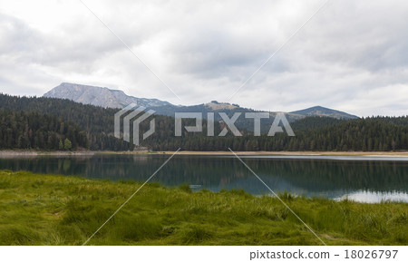 Beautiful mystical Black Lake, Durmitor National Beautiful mystical Black Lake, Durmitor National 18026797