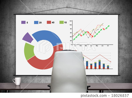 poster with stock chart poster with stock chart 18026837