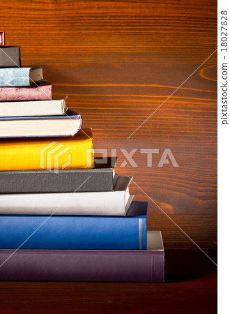 books in the bookshelf 18027828